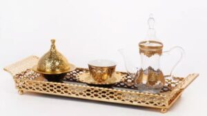 طقم طوفرية + دلة قهوة من دلة المسافر قصر الاواني